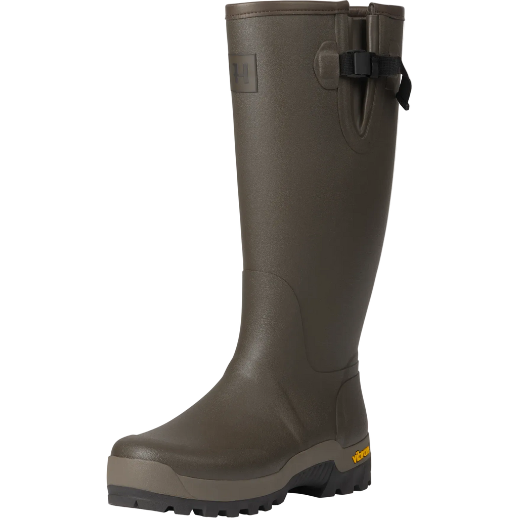 Cizme Harkila Forester Gusset Rubber Boot Dark Willow Green