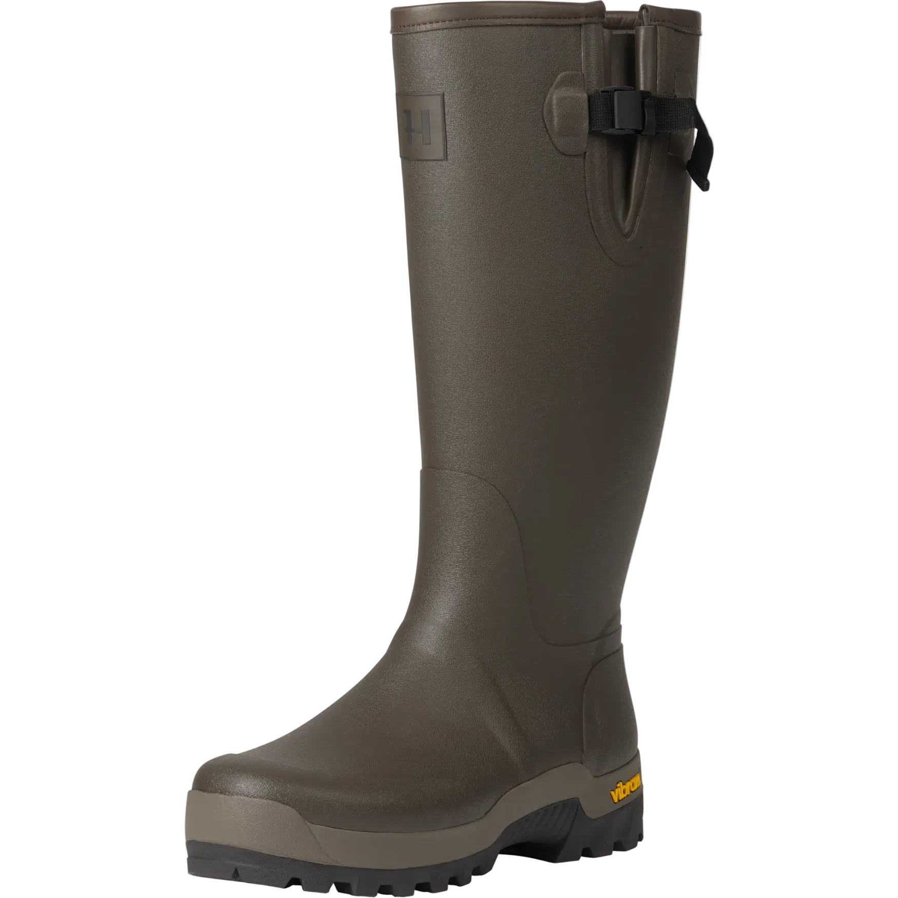 Cizme Harkila Forester Gusset Rubber Boot Dark Willow Green