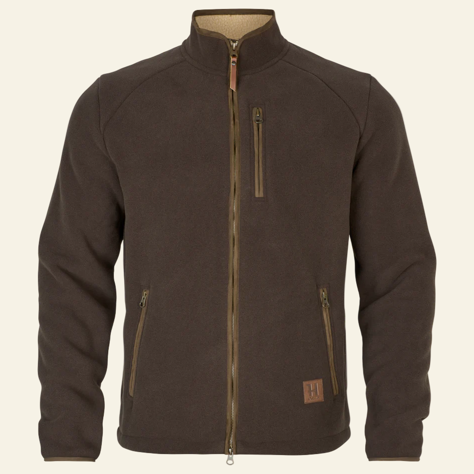 Jacheta Härkila Sandhem sherpa fleece, Demitasse Brown