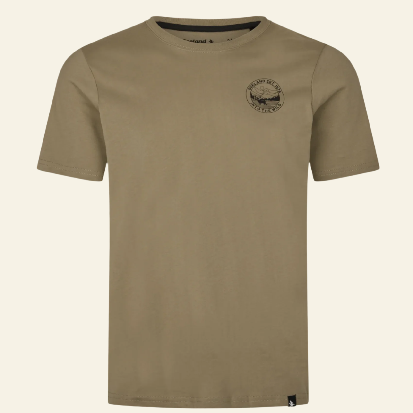 Tricou Seeland Hunting Landscape, Covert Green