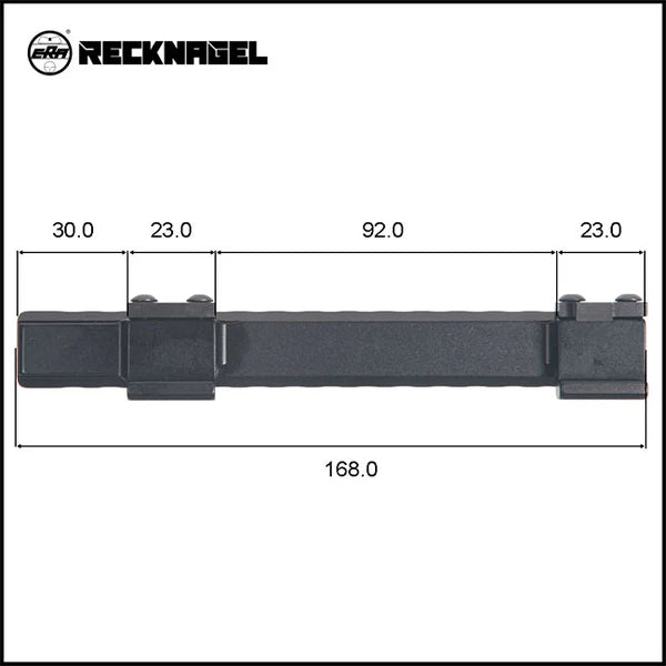 Sina picatinny Recknagel, CZ 550 Magnum