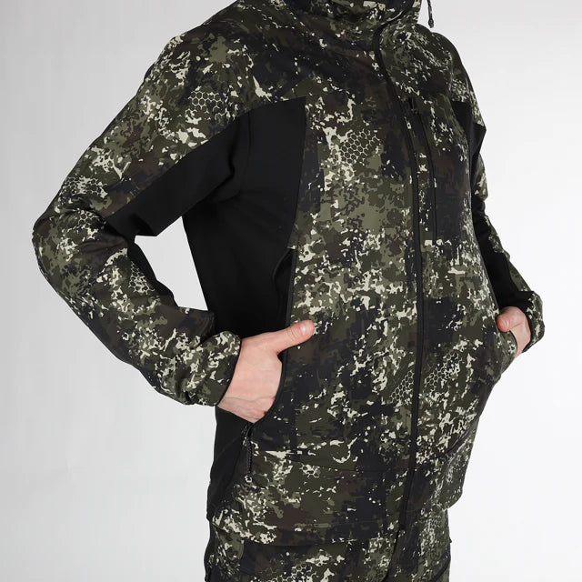 Jacheta Alaska Chaser Stretch, camuflaj, usoara, rezistenta la apa