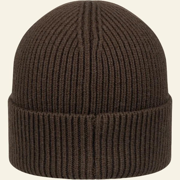 Caciula Blaser Tommy Rib Beanie, Dark Brown