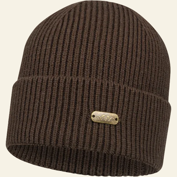 Caciula Blaser Tommy Rib Beanie, Dark Brown