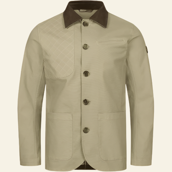 Jacheta Blaser Canvas Patrick, culoare Dune