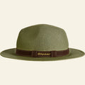 Palarie Blaser Straw Hat, dark oive, din paie