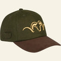 Sapca Blaser Suede Dark Olive/Dark Brown