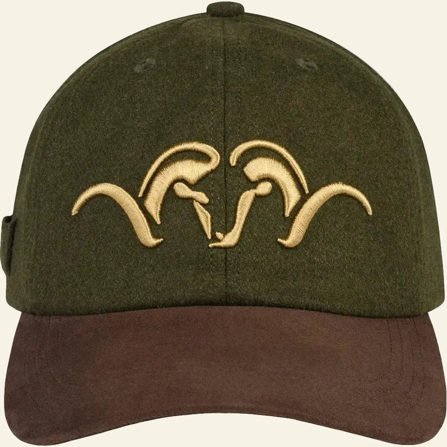 Sapca Blaser Suede Dark Olive/Dark Brown