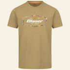 Tricou Blaser Since T 24, dull gold