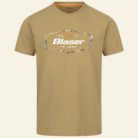 Tricou Blaser Since T 24, dull gold