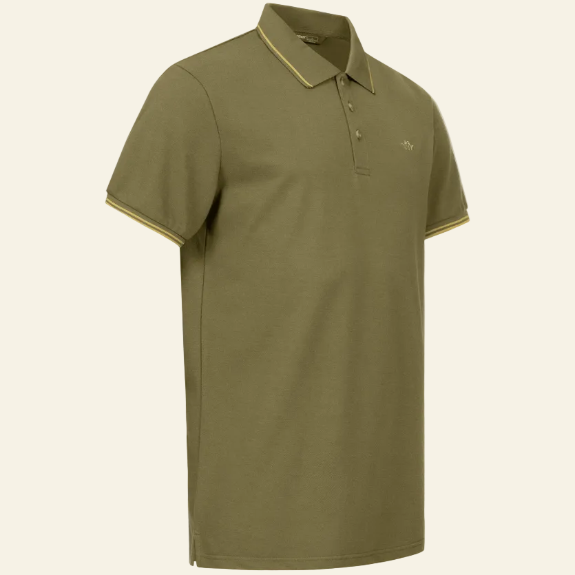 Tricou Blaser Polo, Dark Olive