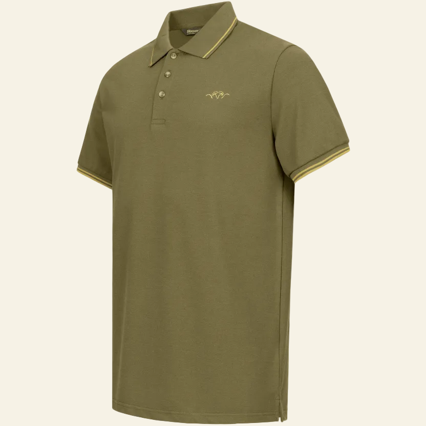 Tricou Blaser Polo, Dark Olive