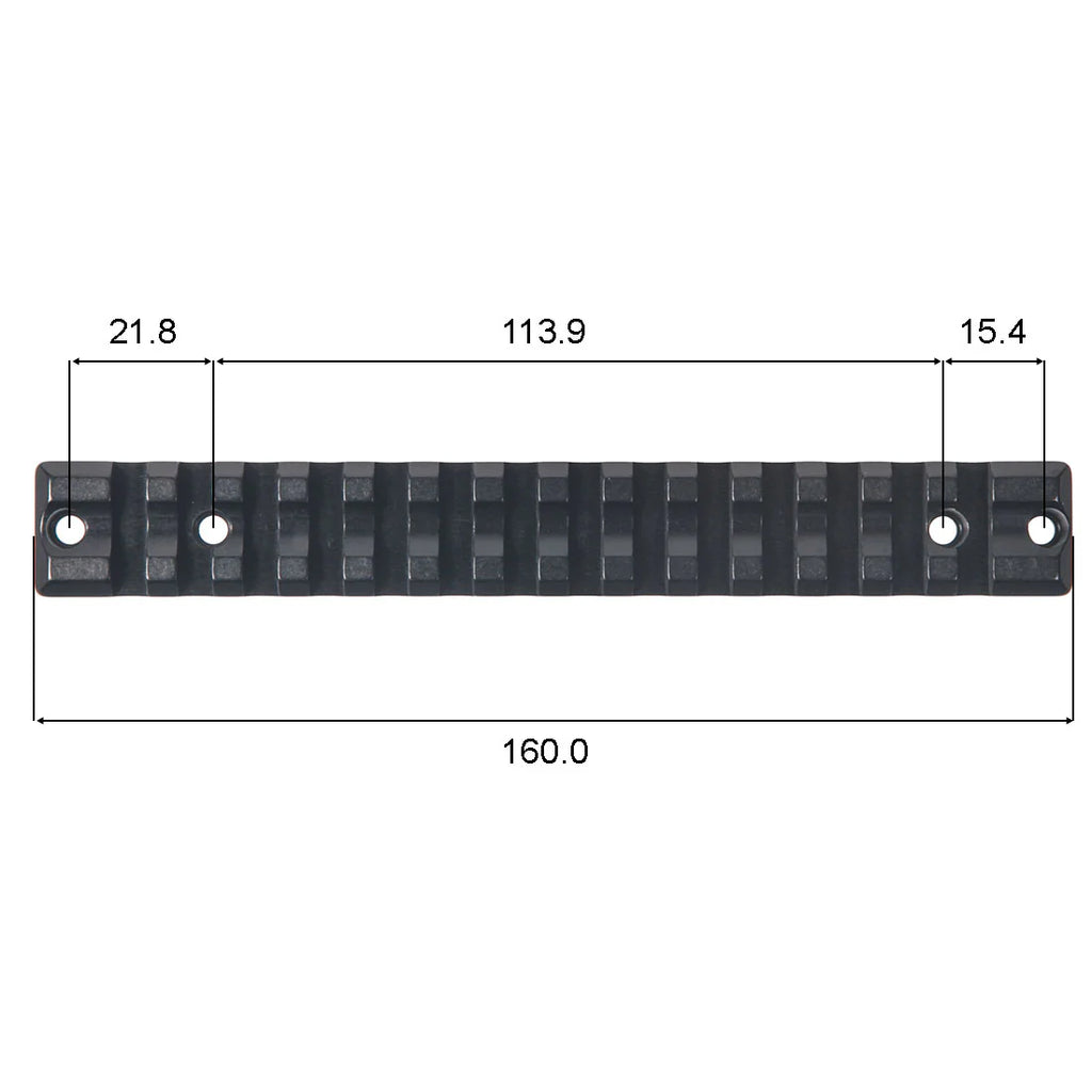 Sina picatinny Recknagel otel, Mauser M12 (dupa seria MC030000)