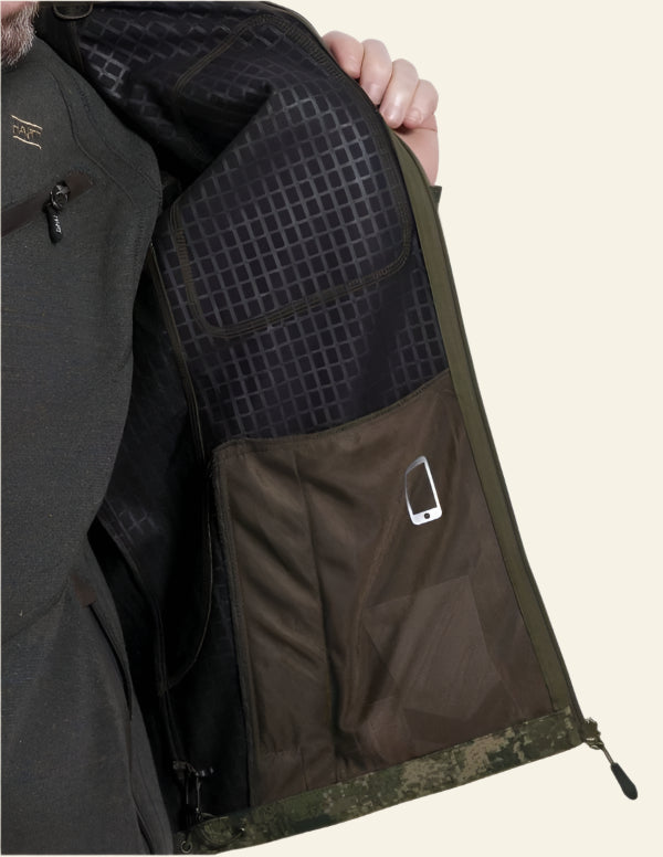 Geaca Fleece  Hart IBICE Pixel Forest