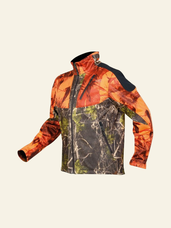 Geaca Hart SoftShell Lanbro  Camo Pixel Forest Blaze