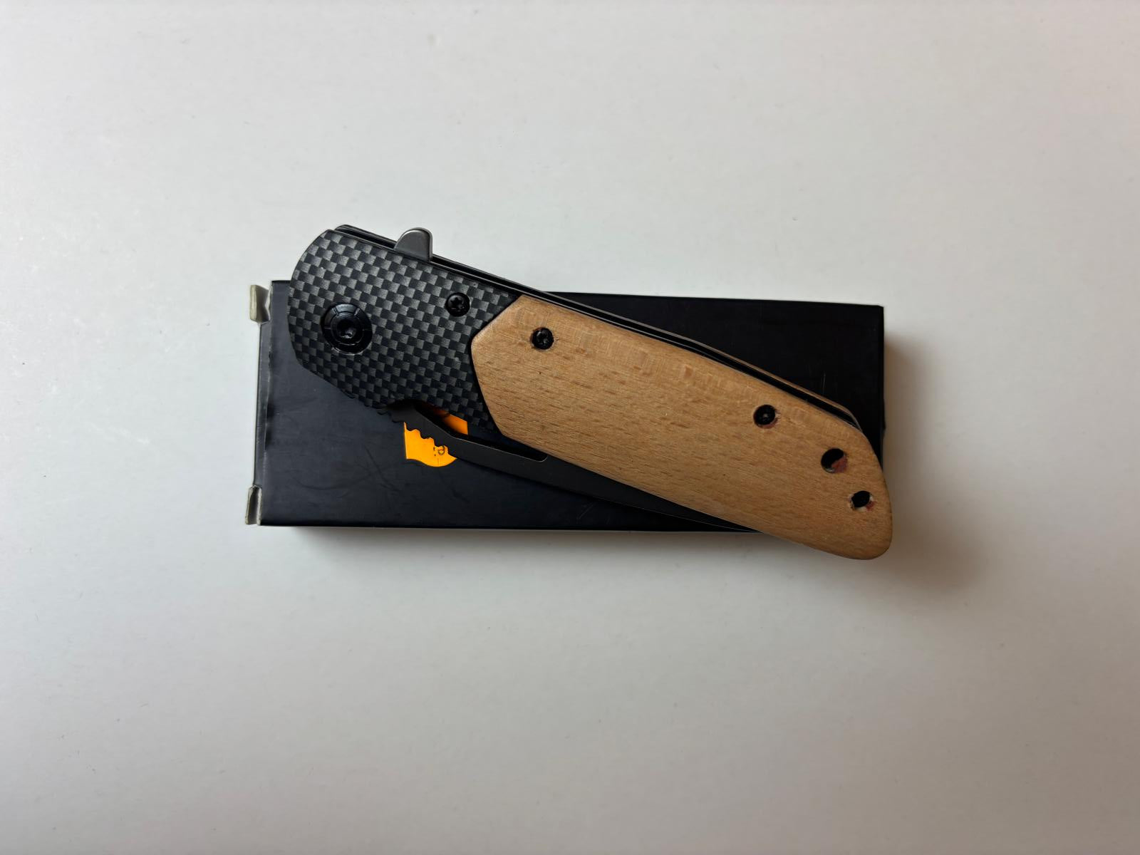 Briceag Kardition Maner Lemn Deschis