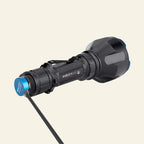 Set complet Lanterna Olight Warrior X TURBO, 1100 lumeni / 1000m distanta, incarcator magnetic