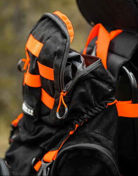 Rucsac Neverlost Endurance Oranj, cu scaun integrat