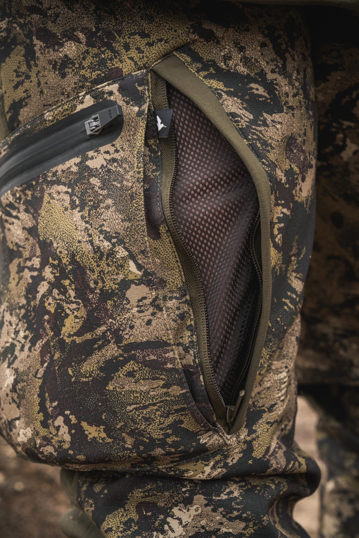 Pantaloni Seeland Chaser Aero Camo InVis MPC Verde