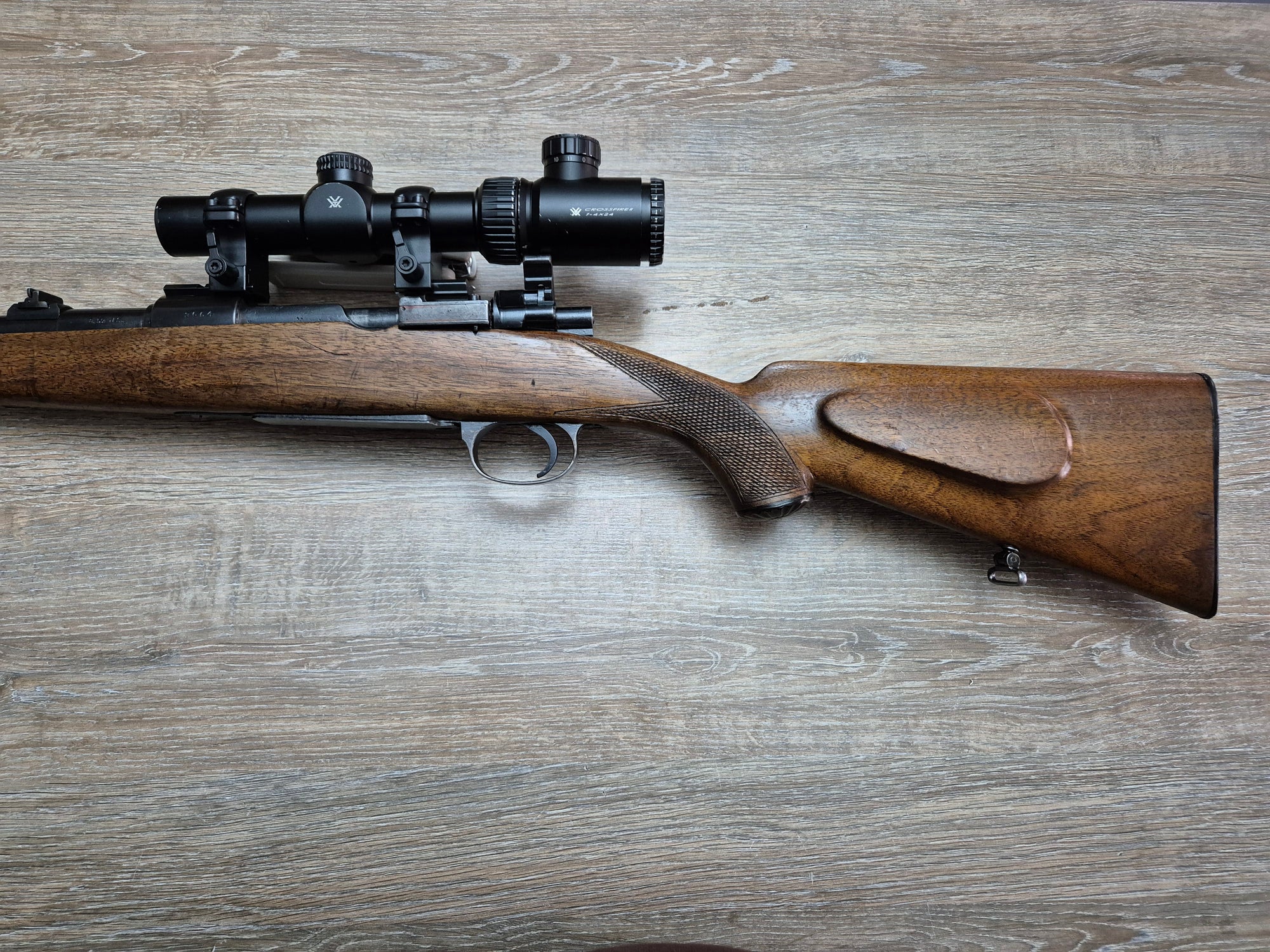 Carabina Mauser 98, cal 8x57JS, 56cm, luneta Vortex 1-4x24