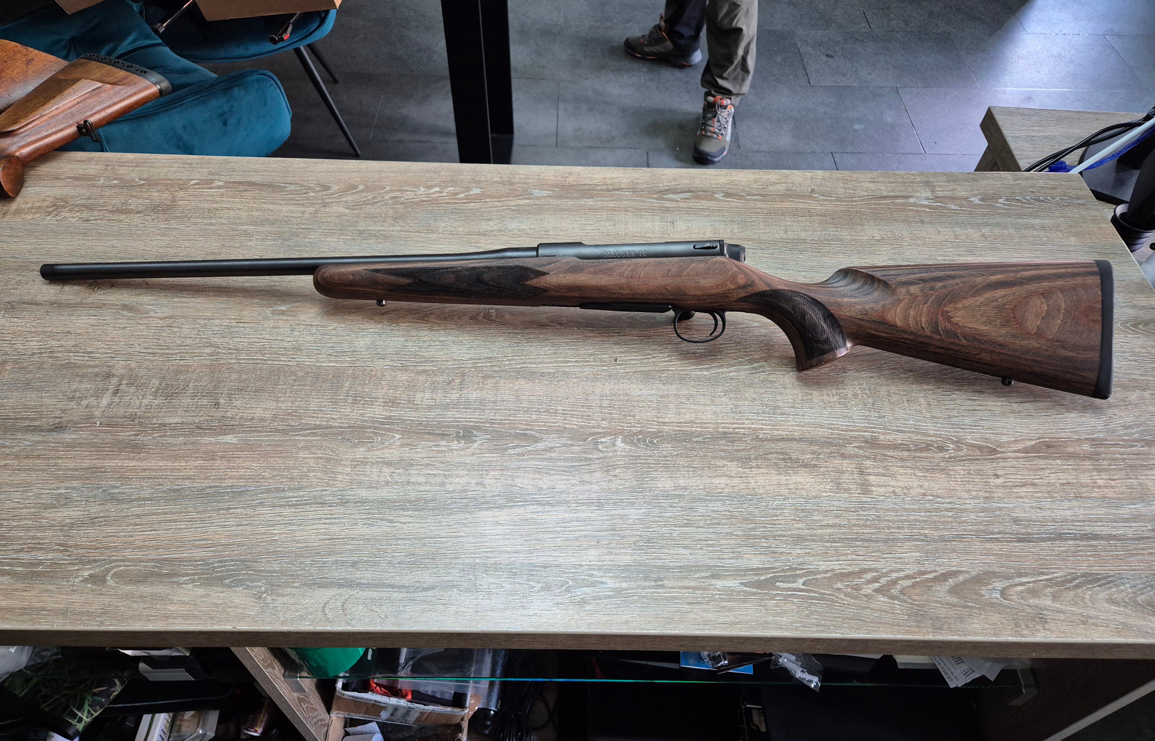 Carabina Mauser M18 Pure, cal 223 rem, 53cm, pat lemn