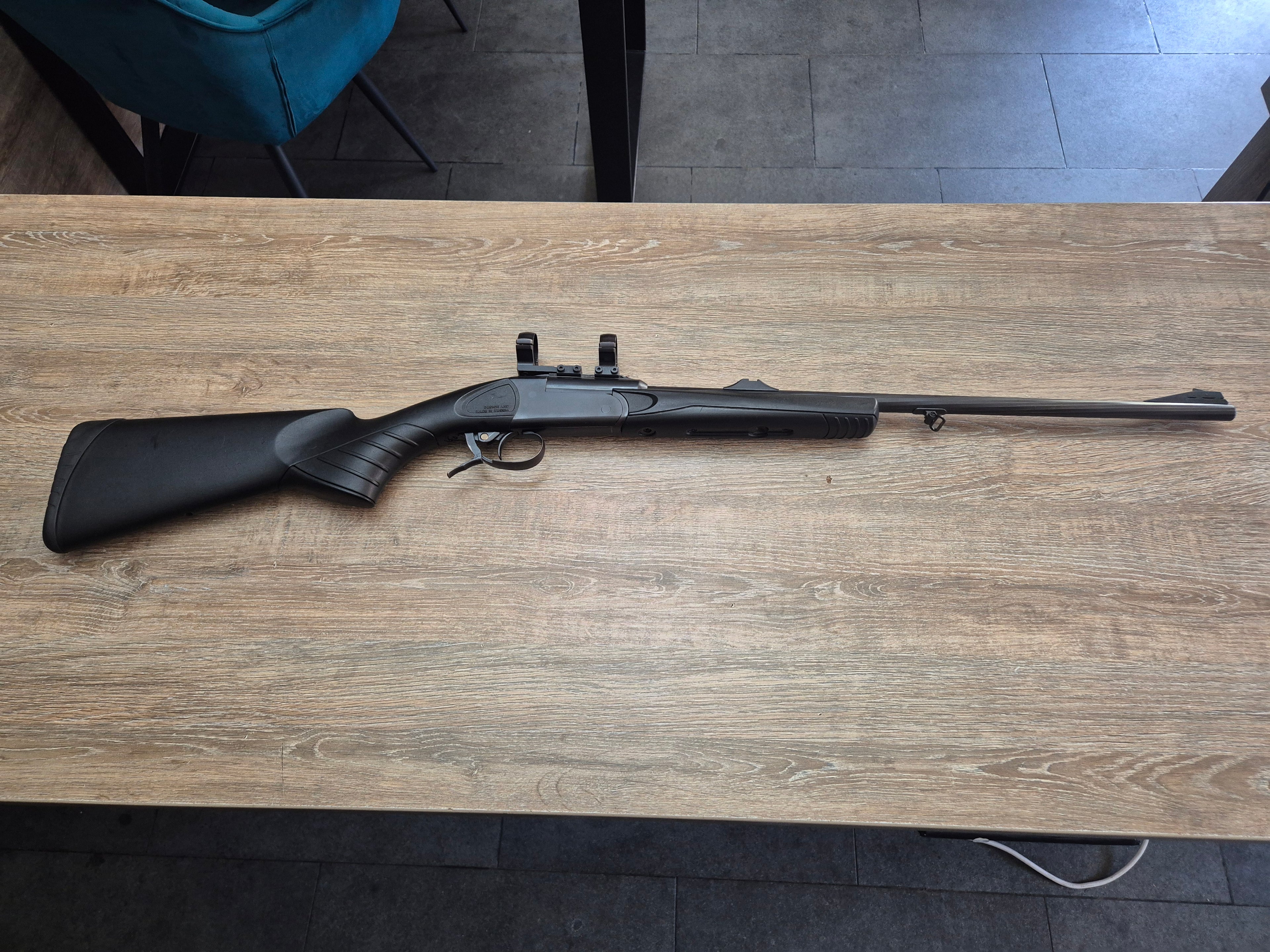 Carabina basculanta Baikal IZH18MN cal 30-06, 60cm, montura