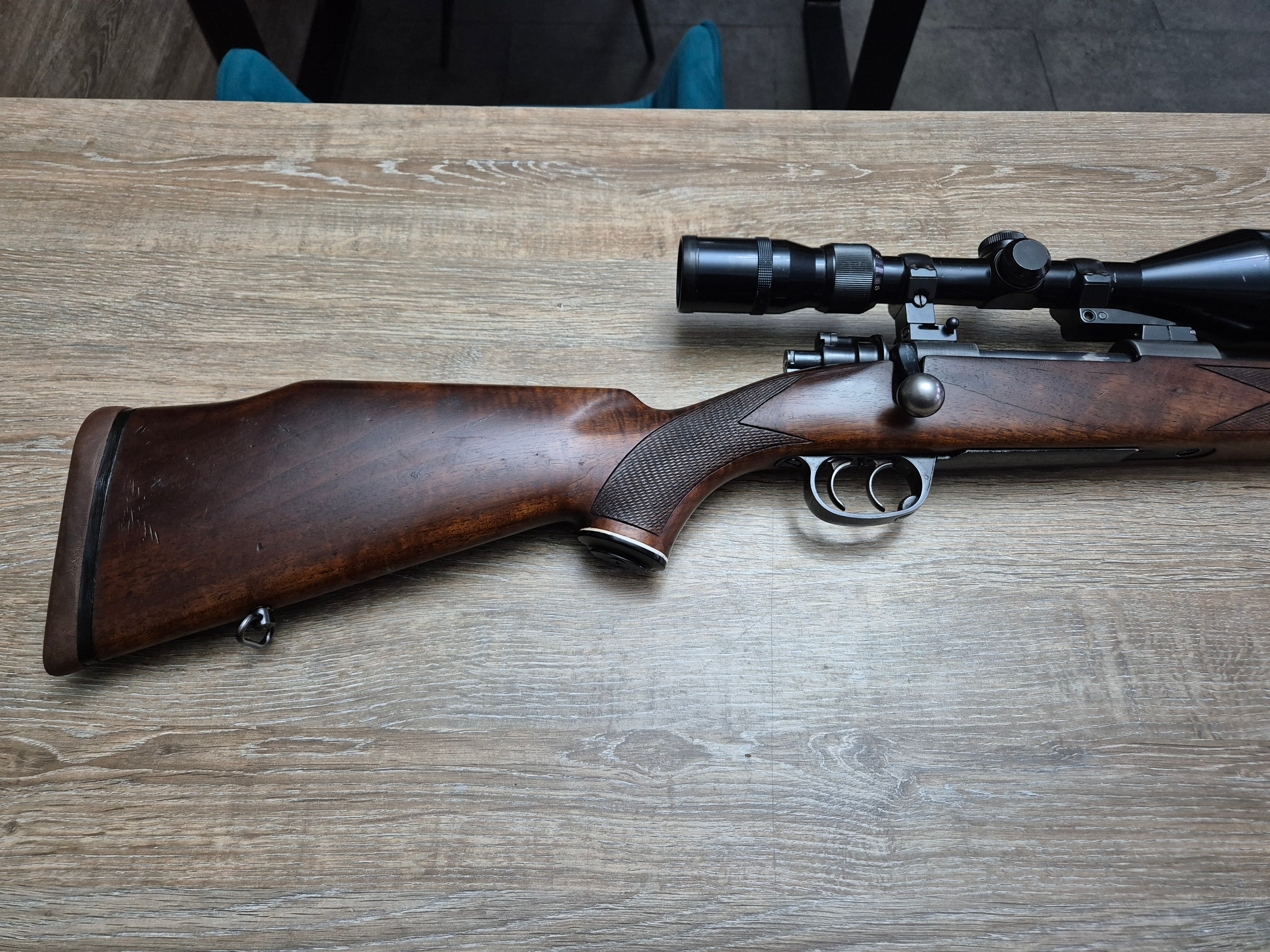Carabina Mars (Mauser 98), cal 7x64, 60cm, luneta 4-12x56