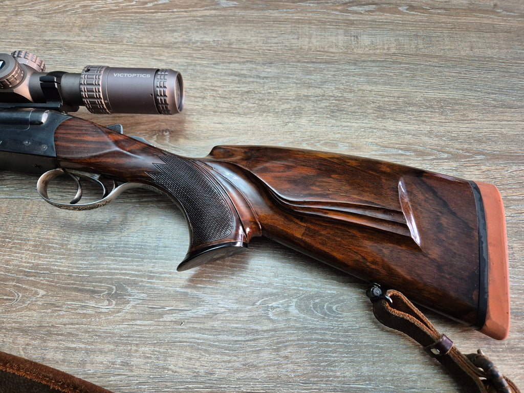 Dublu Express Baikal MP-221, cal 45-70 Govt, tevi 60cm, luneta 1-6x24