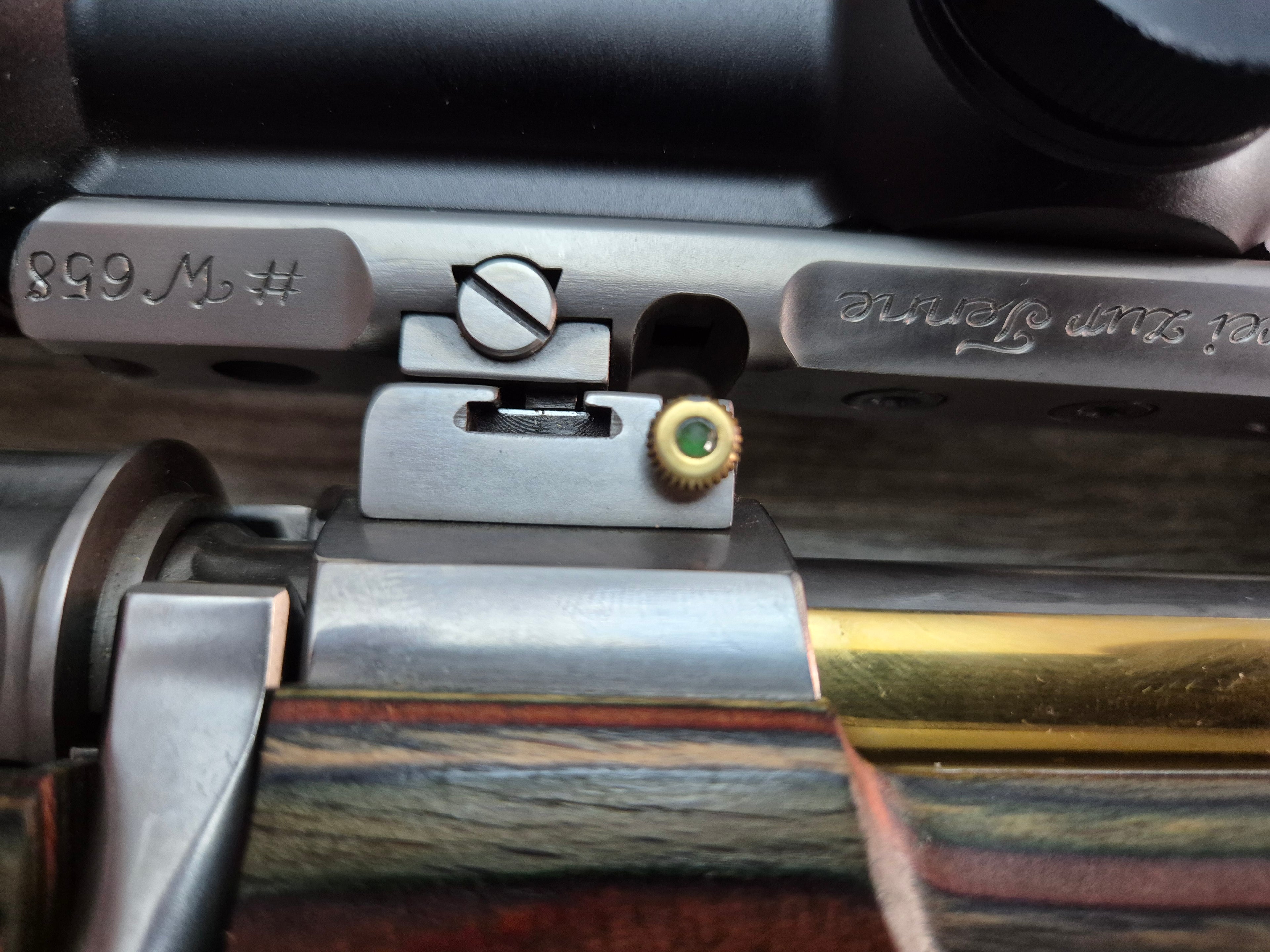 Carabina manufactura, cal 6,5x65 RWS, luneta Leica Fortis 2,5-15x56i