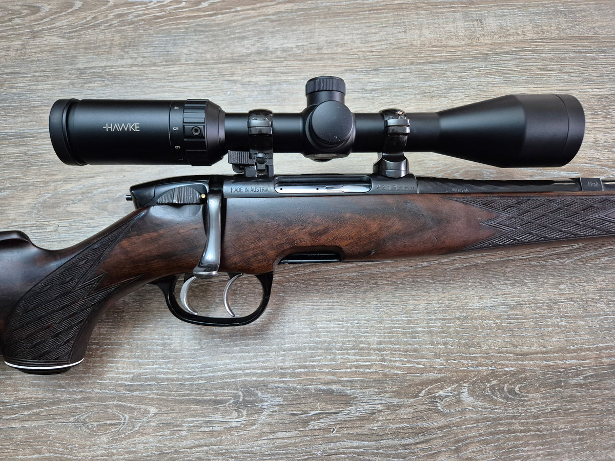 Carabina Steyr Mannlicher SL, cal 223 rem, luneta Hawke 3-9x40