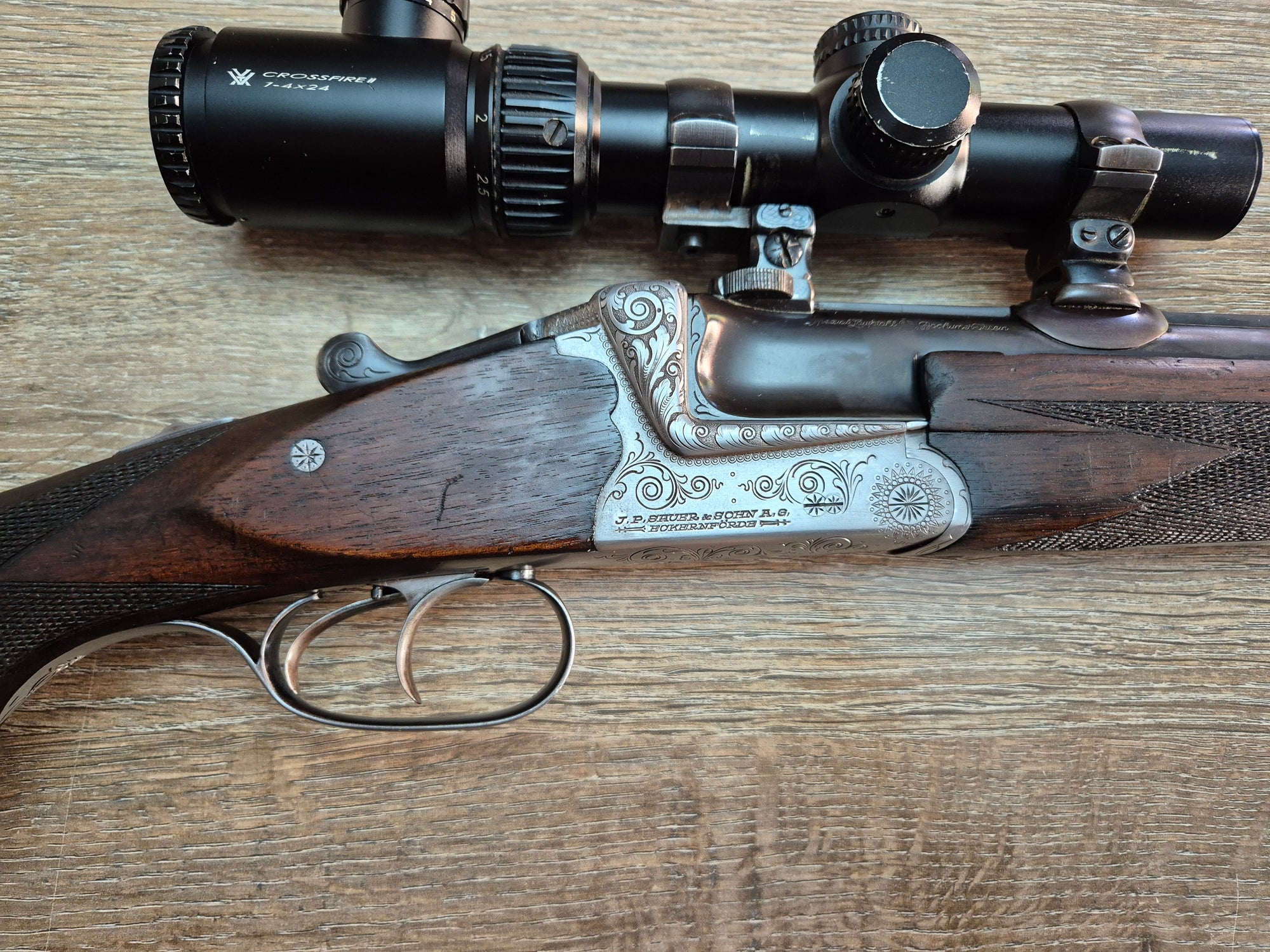 Mixta Sauer&Sohn, cal 7x57R/16, tevi 65, luneta Vortex 1-4x24