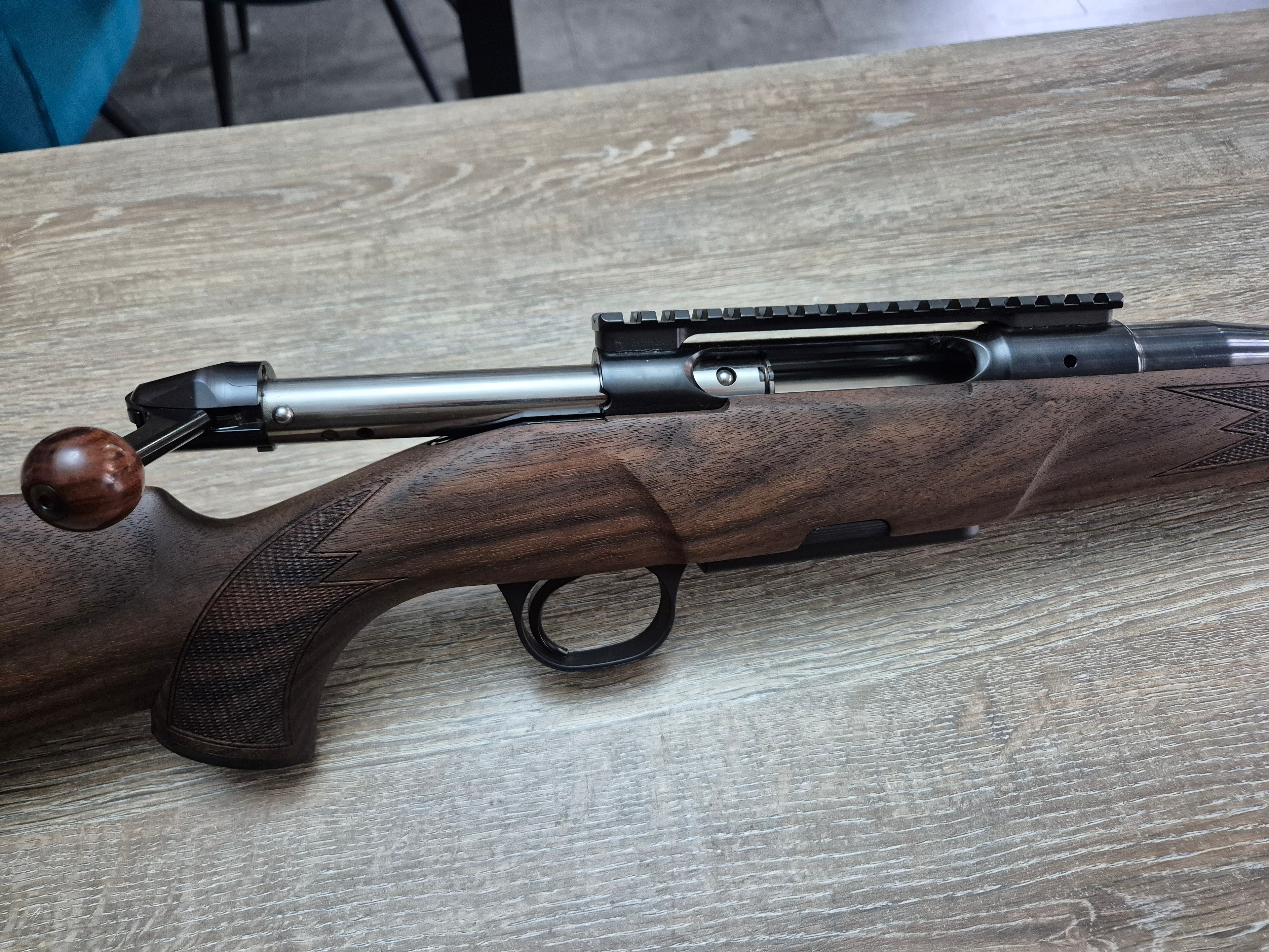 Carabina Heym SR30 cal 8x57 JS, 50cm, sina picatinny