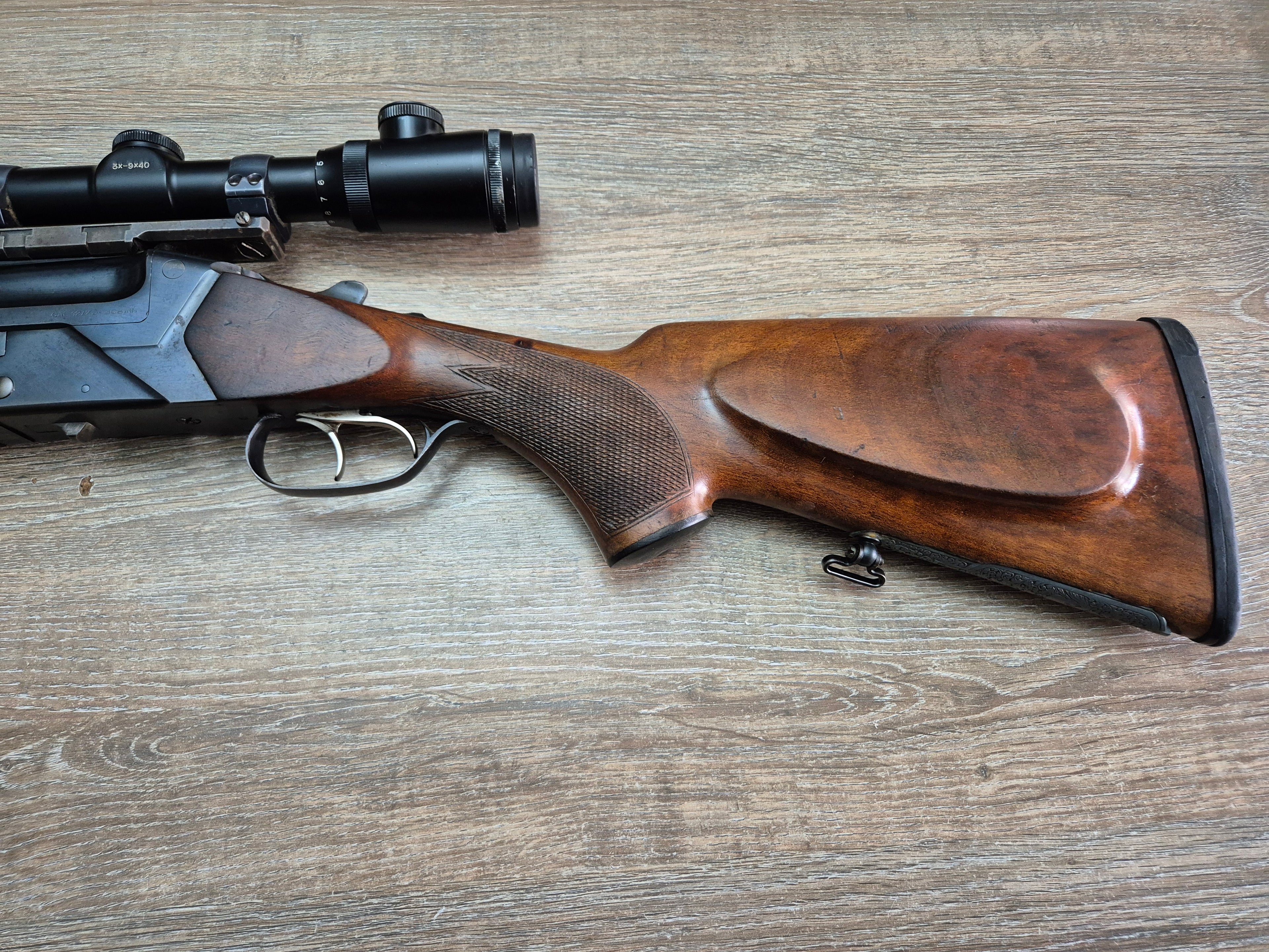 Mixta CZ cal 308win/12, tevi 62cm, luneta 3-9x40