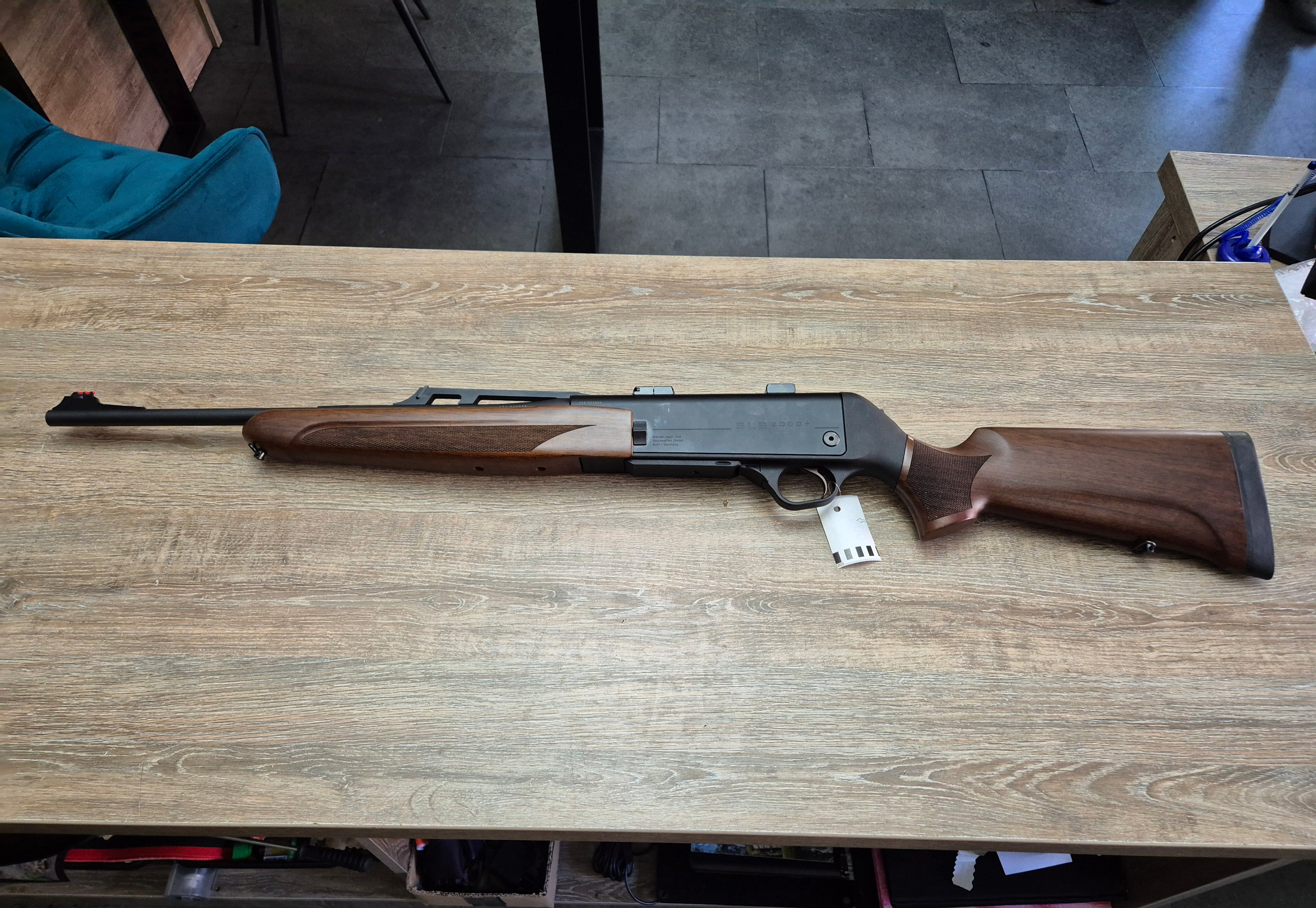 Carabina semiauto Merkel SLB2000+, cal 30-06, teava 50cm, catari