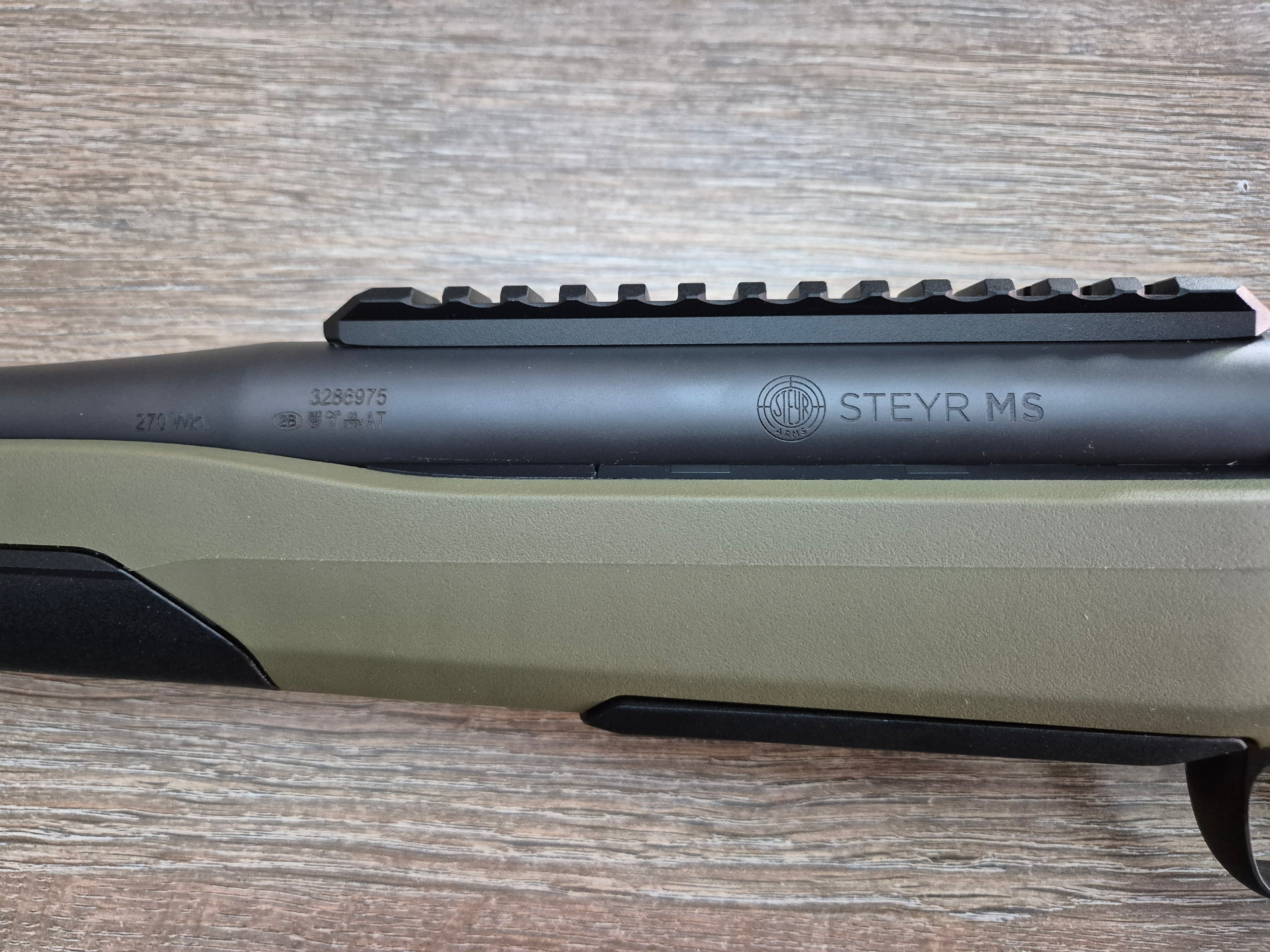 Carabina Steyr MS Wild, cal 270 win, 56cm, obrazar, sina picatinny