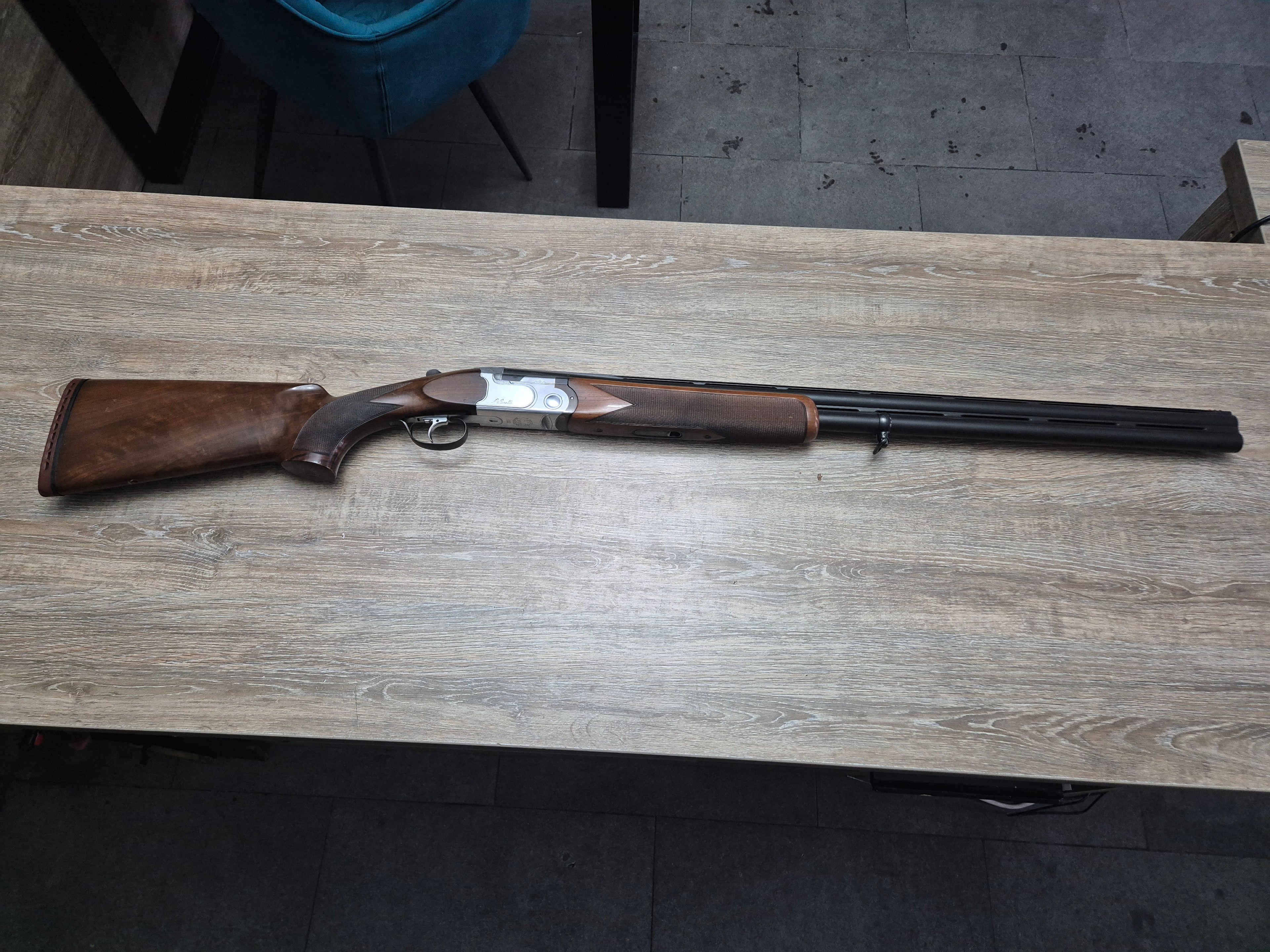 Bock Beretta 682, cal 12/70, tevi 75cm, ejectoare