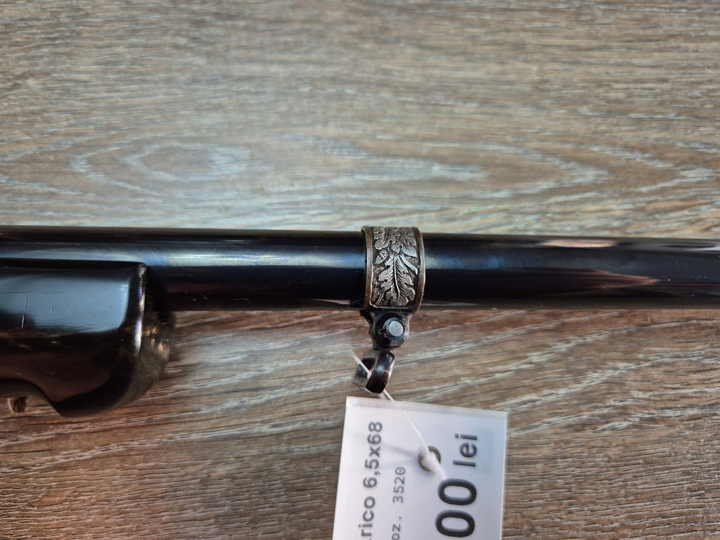 Carabina manufact. Krico, cal 6.5x68, teava 65cm, gravuri