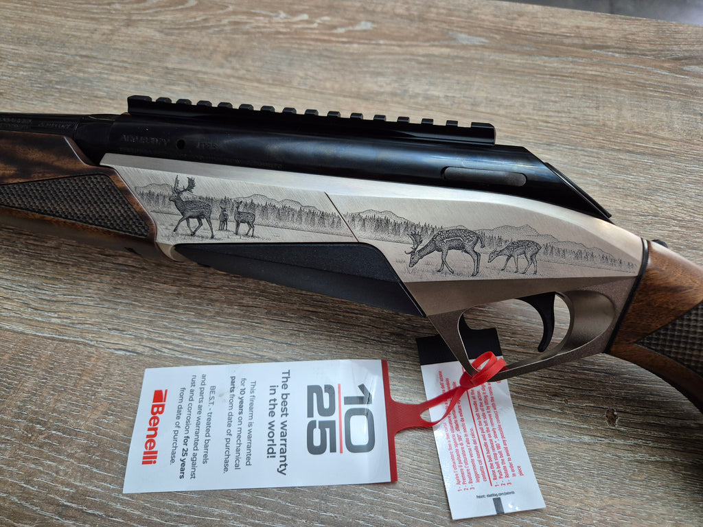 Carabina Benelli Lupo Deluxe cal 30-06, 56cm, pat lemn, gravuri
