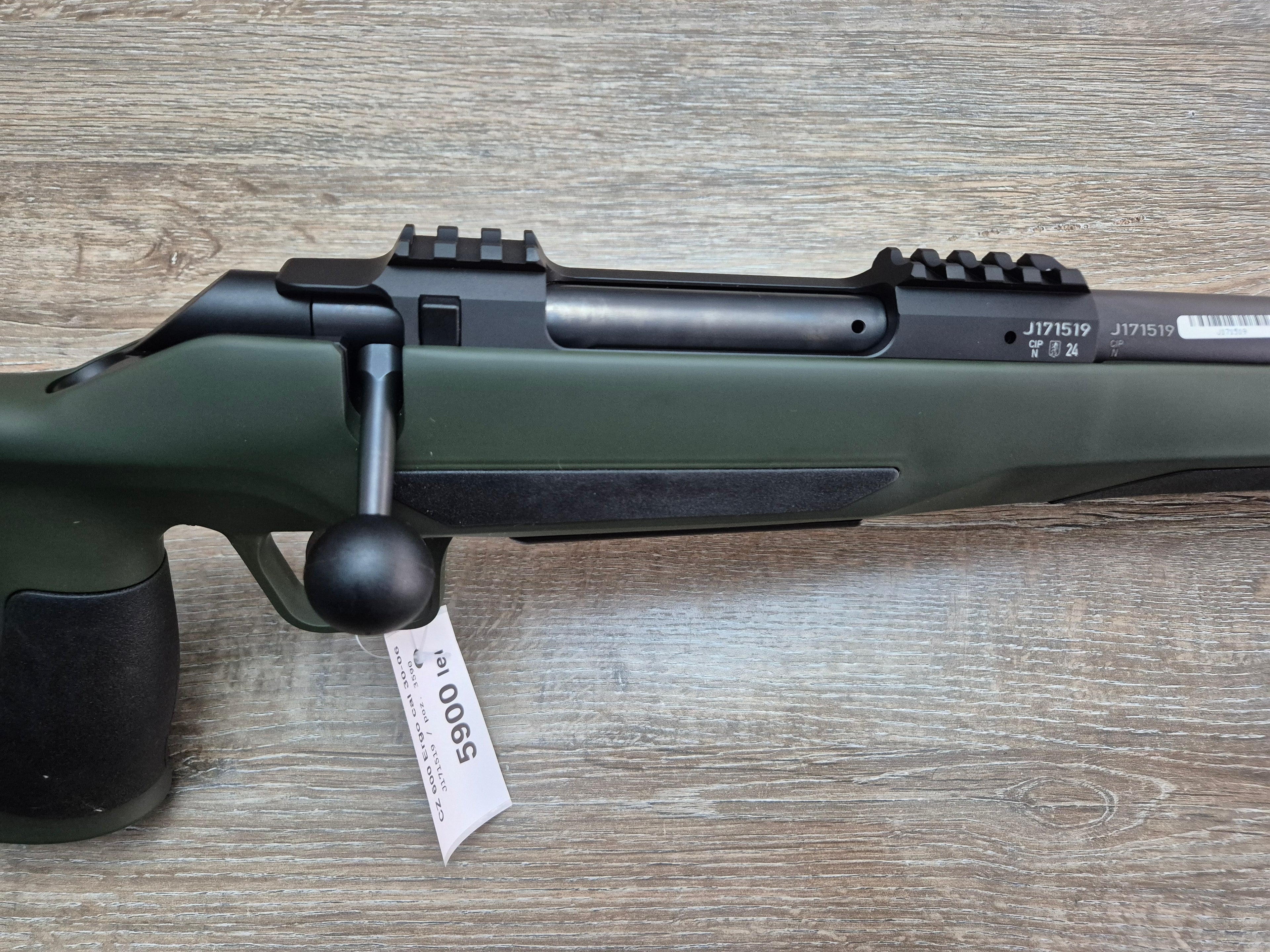 Carabina CZ 600 Ergo, cal 30-06, 51cm, pat ergonomic