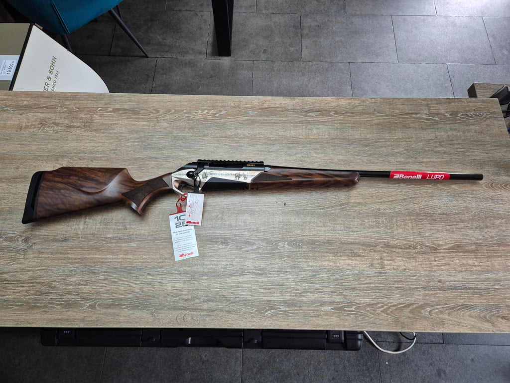 Carabina Benelli Lupo Deluxe cal 30-06, 56cm, pat lemn, gravuri