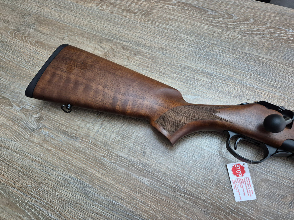 Carabina Haenel Jaeger 10, cal 243 win, 56cm, pat lemn