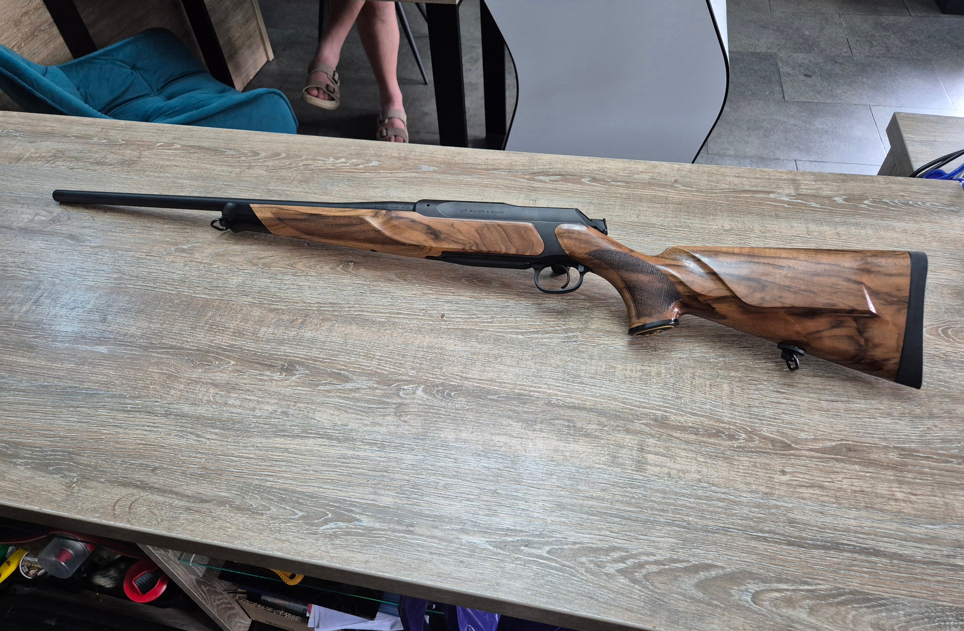 Carabina Sauer 505 Artemis Ergo Lux, cal 308 win, 56cm, lemn grad 4