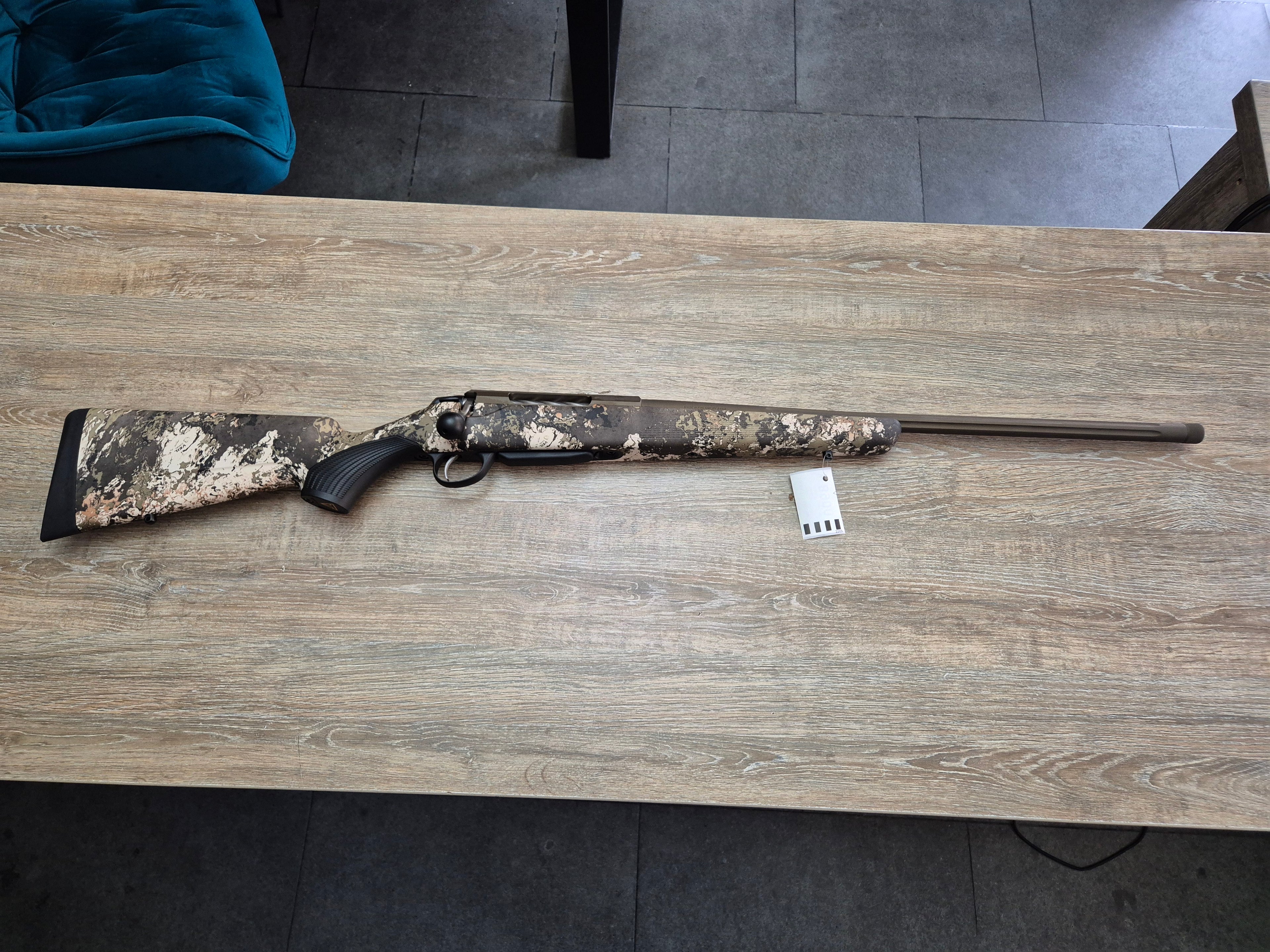 Carabina Tikka T3x Lite Veil, cal 308 win, teava fluted cerakote 57cm