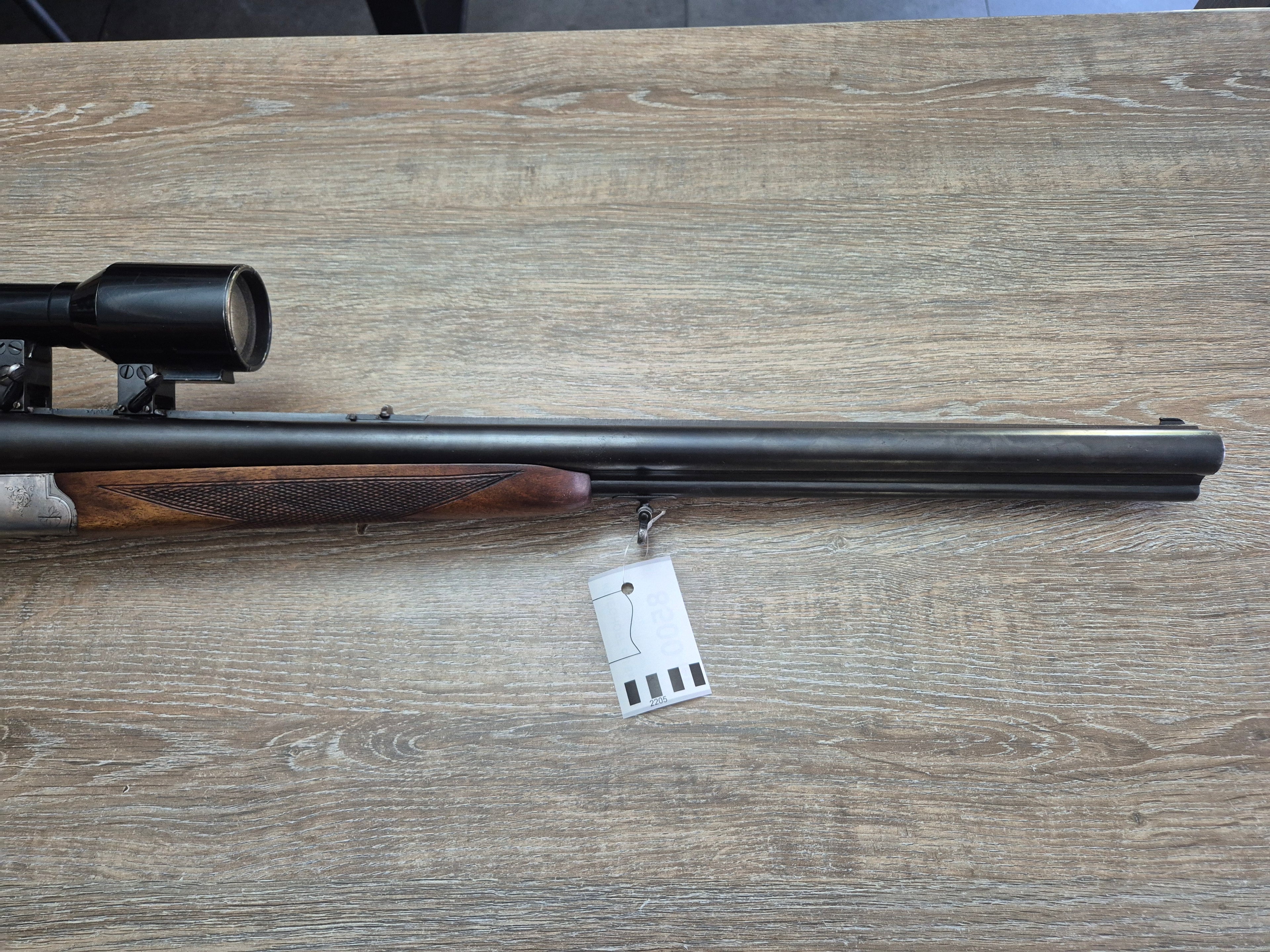 Drilling Krieghoff, cal 8x57JRS/12, tevi 55cm, luneta clasica