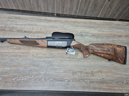 Carabina Steyr Mannlicher Luxus, cal 7x64, 56cm, lemn, gravuri