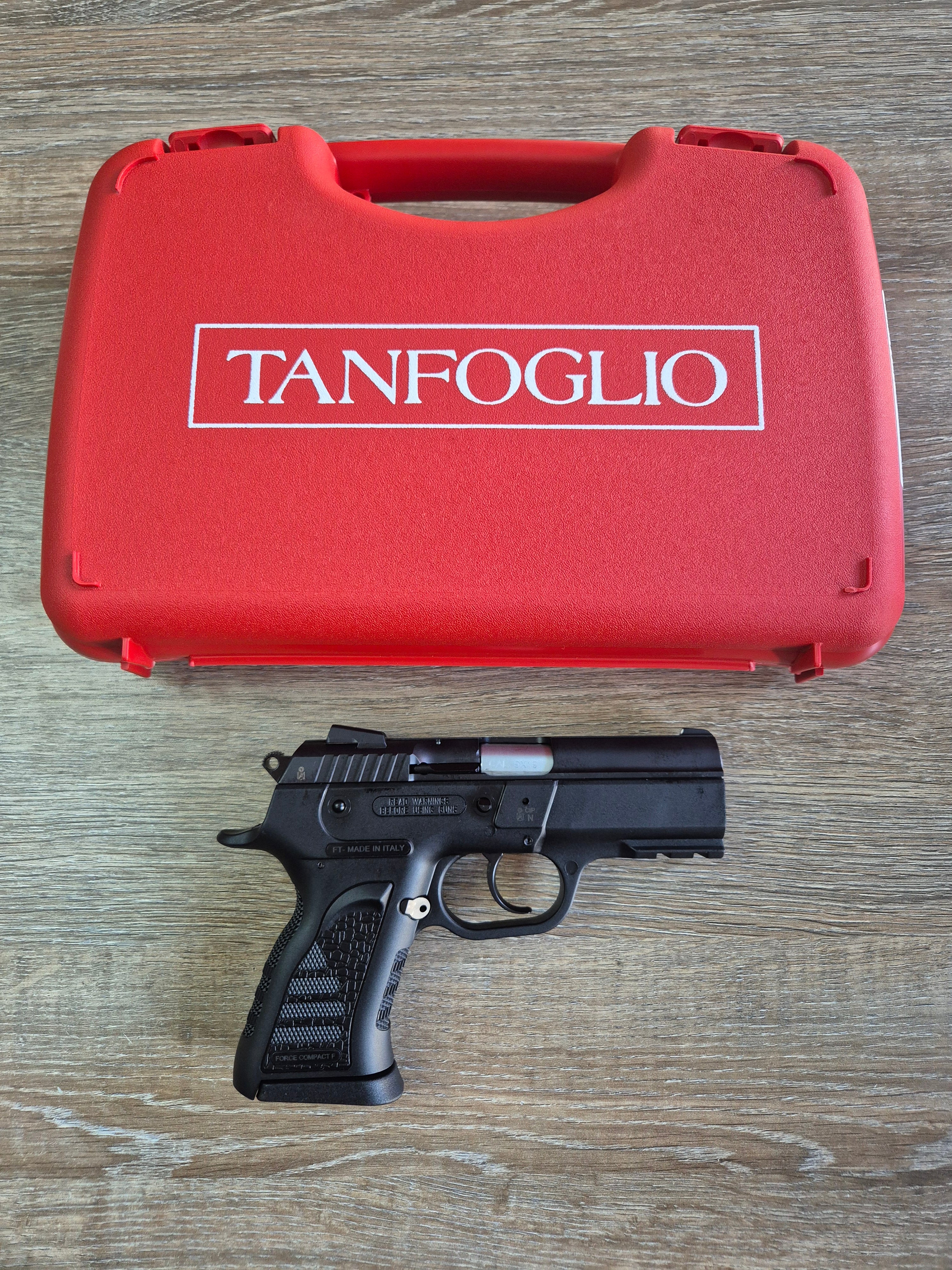 Pistol cu glont Tanfoglio Force Compact F, cal 9x19