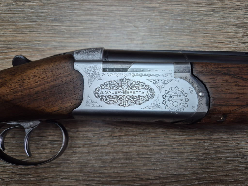 Bock Sauer-Beretta, cal 12, tevi 71cm, cu tevi de schimb