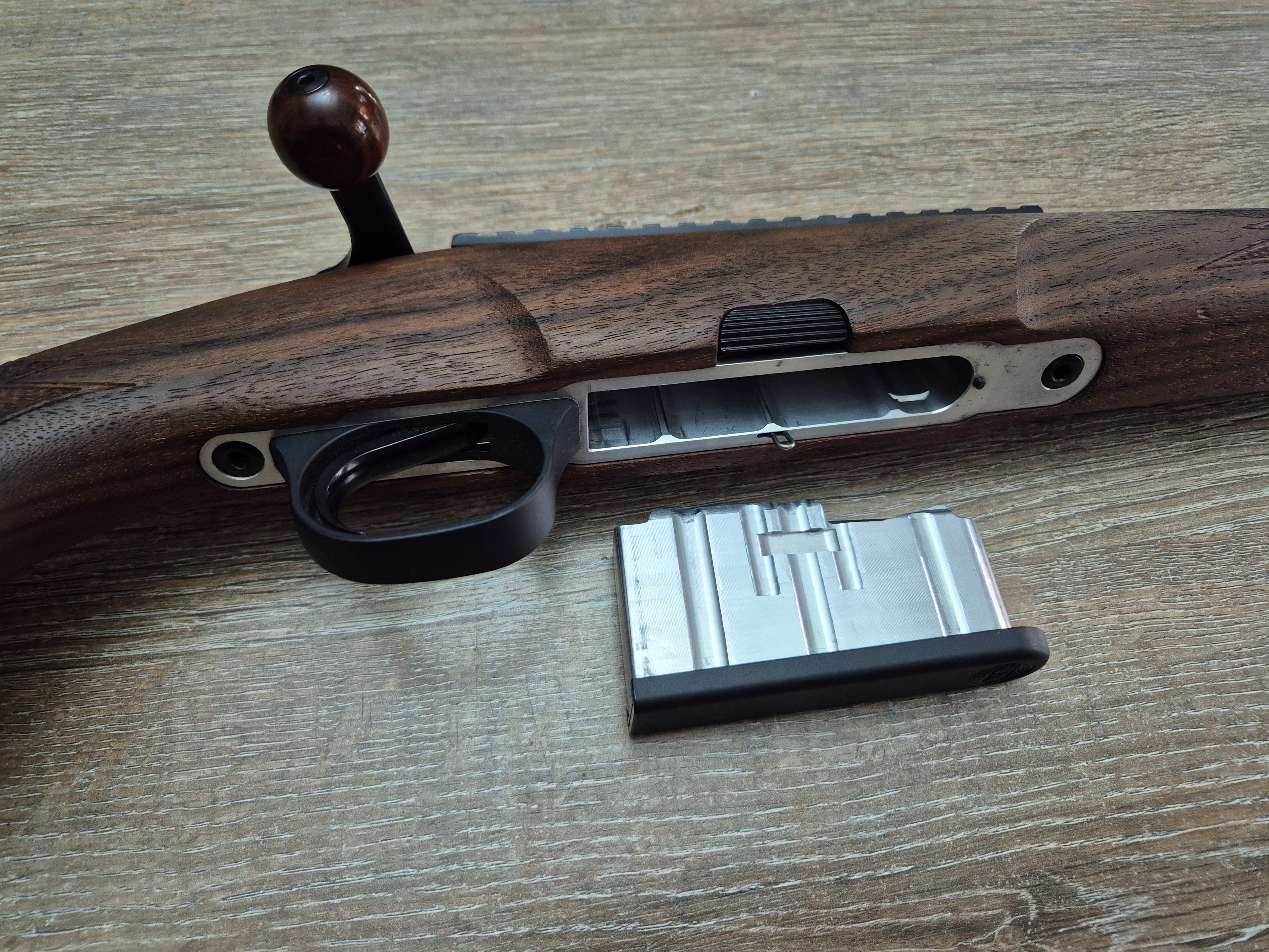 Carabina Heym SR30 cal 8x57 JS, 50cm, sina picatinny
