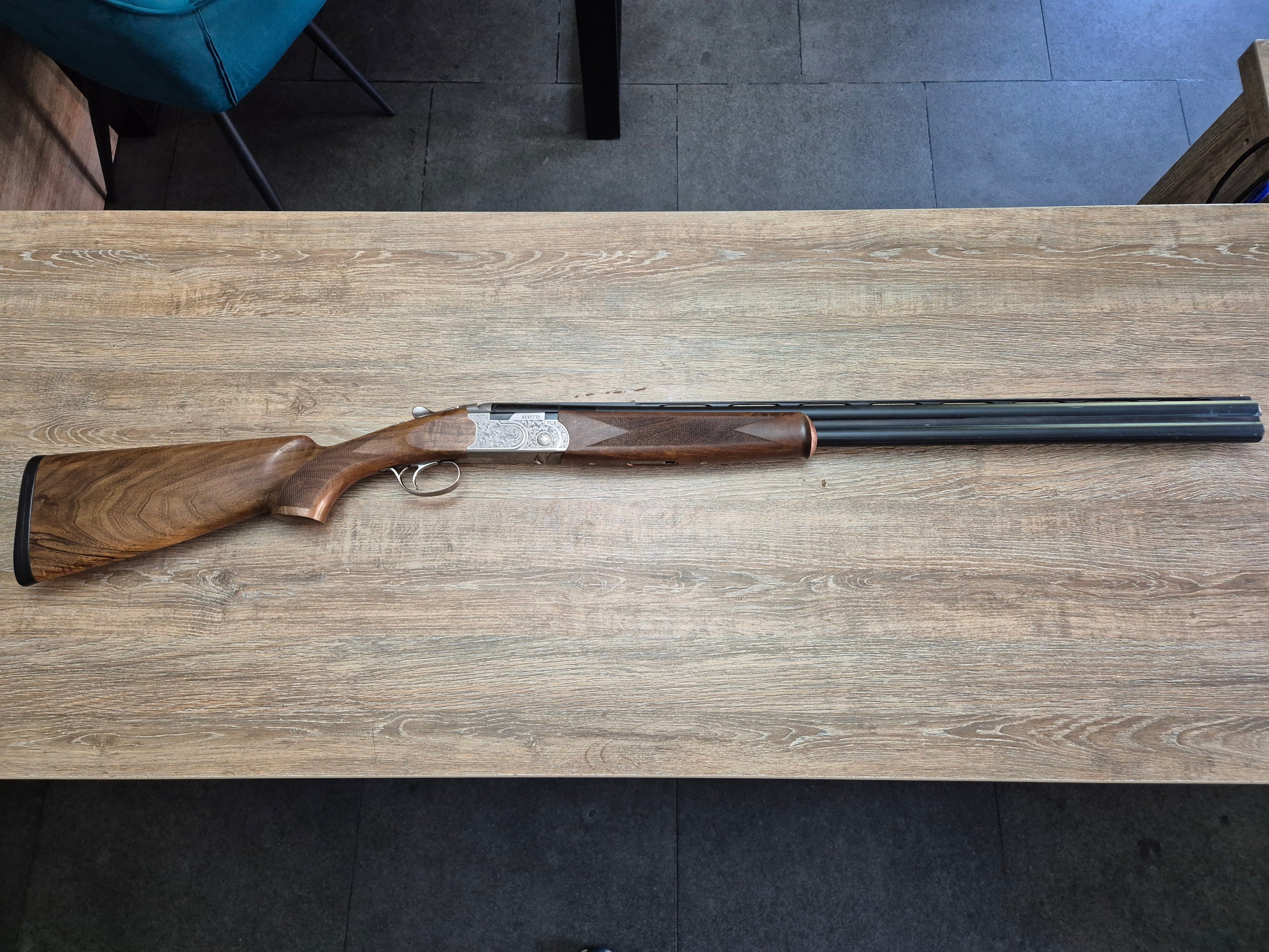 Bock Beretta 686 Silver Pigeon I MY-24, cal 12/76, tevi 76cm