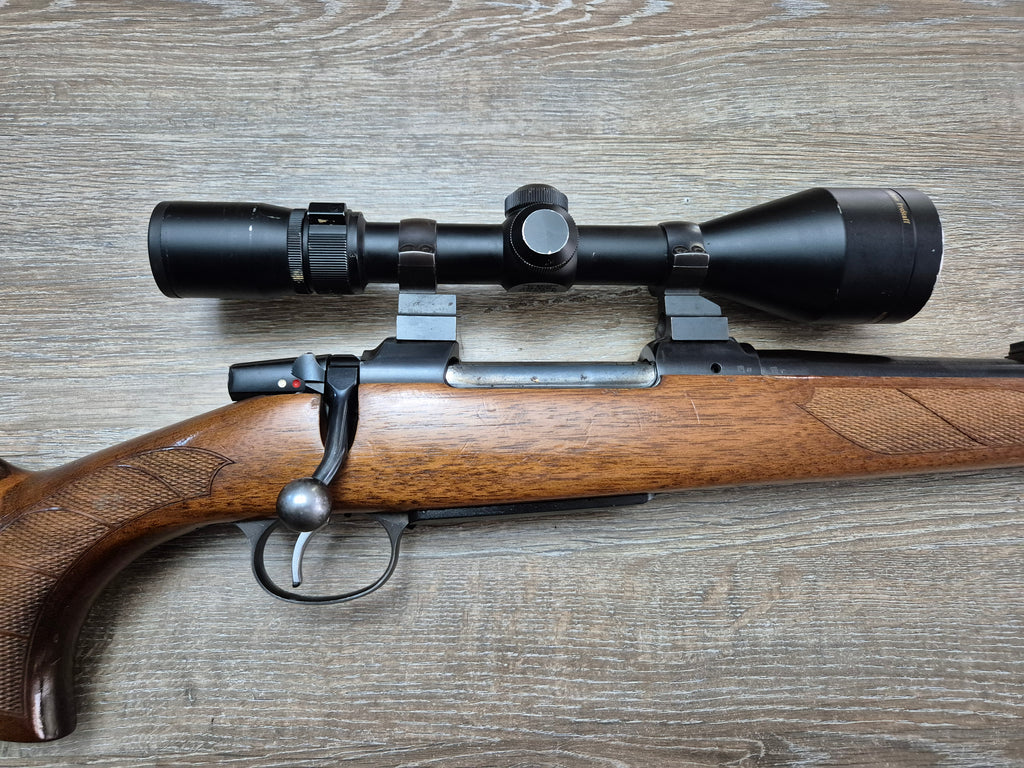 Carabina CZ 550, cal 30-06, 61cm, pat lemn, luneta Nikon